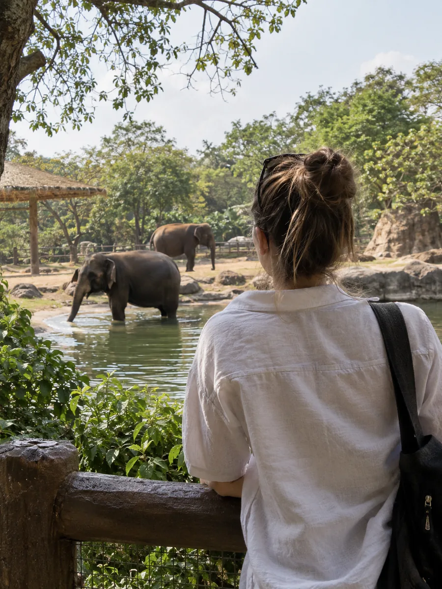 View at Bannerghatta Biological Park